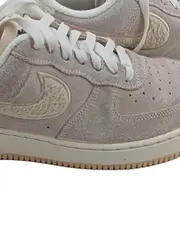 Vorschaubild 3 von Air Force 1 Low Damen Sneaker Beige Wildleder Gr. 39 Sherpa