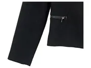 Vorschaubild 2 von Damen Blazer Gr. 34/XS Schwarz Business Jacke Langarm Uni Polyester