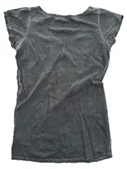 Vorschaubild 5 von Damen T-Shirt Löwenmotiv Grau Vintage Look Gr. XS 34