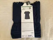 Vorschaubild 6 von Damen T-Shirt Bluse Gr. 44/46 Blau Lochstickerei Rüschen