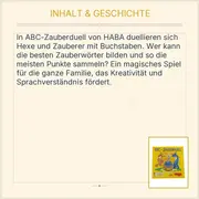 Vorschaubild 3 von ABC-Zauberduell Lernspiel Buchstabenspiel Kinder Mehrfarbig