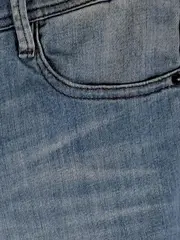 Vorschaubild 4 von Damen Capri Jeans Regular Fit Blau Gr. W28 L21 Baumwolle