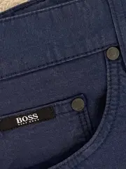 Vorschaubild 4 von Herren Cargohose Blau Gr. W32 L30 Baumwolle Casual