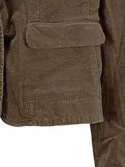 Vorschaubild 4 von BENETTON Damen Cordjacke Braun Klassisch Einheitsgröße