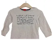 Vorschaubild 2 von Baby Langarmshirt Gr. 80 Beige Affen Weltraum Motiv