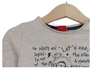 Vorschaubild 3 von Baby Langarmshirt Gr. 80 Beige Affen Weltraum Motiv