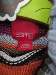 Vorschaubild 3 von Kinder Rollkragenpullover gestreift Gr. 92/98 Mehrfarbig Baumwolle