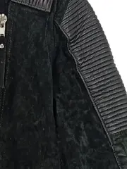 Vorschaubild 3 von Damen Lederjacke Bikerjacke Gr. 36/S Schwarz Modern
