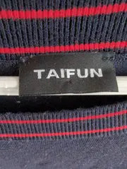 Vorschaubild 4 von Taifun Damen Pullover Gr. 42/XL Blau Volantärmel Viskose