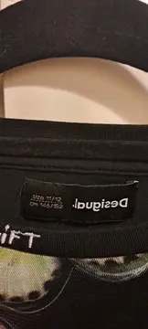 Vorschaubild 2 von Langarmshirt Kinder 146/152 Schwarz Schmetterlinge Print