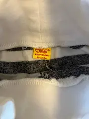 Vorschaubild 3 von Kinder Jogginghose gestreift Gr. 80 Schwarz-Weiß Baumwolle Komfortabel