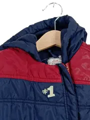 Vorschaubild 3 von Schneeanzug Overall Gr. 80 Blau Rot Kapuze Jungen Baby