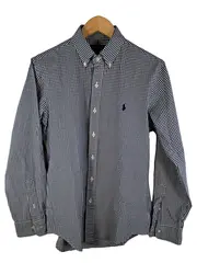 Vorschaubild 1 von Herren Hemd Slim Fit kariert Langarm Blau Gr. S