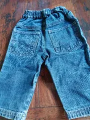 Vorschaubild 2 von Baby Jeans Hose Regular Fit Gr. 80 Blau Gummibund Kinder