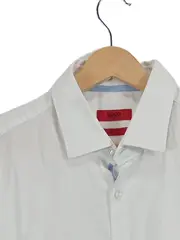 Vorschaubild 2 von Herren Business Hemd Weiß Gr. 40 Slim Fit Baumwolle