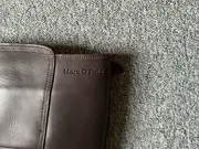 Vorschaubild 4 von Damen Leder Stiefel Braun Gr. 39 Klassisch Reißverschluss