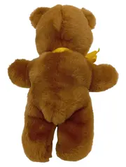 Vorschaubild 2 von Teddybär Plüschtier Kuscheltier braun mit gelber Schleife 25cm