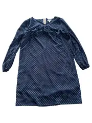 Vorschaubild 1 von TCM Damen Freizeitkleid Gr. 38/M Blau gepunktet Casual