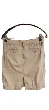 Vorschaubild 3 von Damen Minirock Beige Gr. 36 S Outdoor Casual Baumwolle
