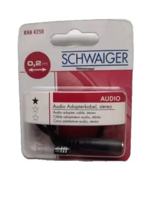SCHWAIGER Audiokabel