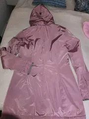 Vorschaubild 2 von Damen Outdoorjacke Gr. M Rosa Windjacke Kapuze