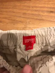 Vorschaubild 2 von Baby Cargo Shorts Jungen Gr. 80 Beige Kurze Hose Gummibund