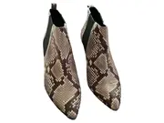 Vorschaubild 4 von Damen Stiefeletten 39.5 Schlangenmuster Animal-Print Elegant