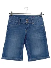 Vorschaubild 1 von EDC Damen Jeans Shorts W28 36 S Blau Casual Denim Kurze Hose