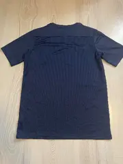 Vorschaubild 2 von Herren Sport Shirt Gr. M Blau Polyester Kurzarm