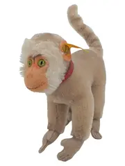 Vorschaubild 1 von Affe Kuscheltier Plüschtier Beige Nostalgisch Knopf im Ohr