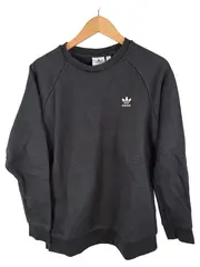 Vorschaubild 1 von Originals Sweatshirt Damen Gr. M Schwarz Trefoil Logo Pullover