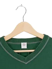 Vorschaubild 2 von Herren Pullover V-Ausschnitt Grün XL Casual