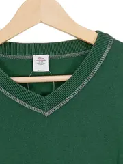 Vorschaubild 3 von Herren Pullover V-Ausschnitt Grün XL Casual