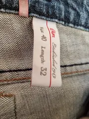 Vorschaubild 4 von Damen Jeans Regular Fit Blau Gr. 40/32 Bootcut Denim