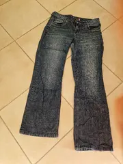 Vorschaubild 6 von Damen Jeans Regular Fit Blau Gr. 40/32 Bootcut Denim