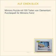 Vorschaubild 2 von Minions Puzzle 100 Teile Kinderpuzzle ab 6 Jahre Illumination