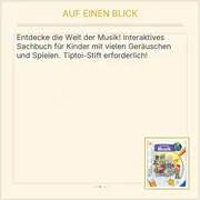 Vorschaubild 2 von tiptoi Wieso Weshalb Warum Die Welt der Musik Sachbuch Kinder