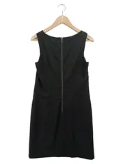 Vorschaubild 2 von Damen Businesskleid Etuikleid Gr. 38/M Schwarz Klassisch Elegant