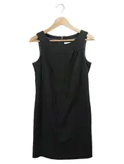 Vorschaubild 1 von Damen Businesskleid Etuikleid Gr. 38/M Schwarz Klassisch Elegant