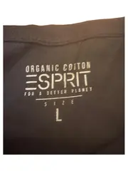 Vorschaubild 3 von Damen T-Shirt Gr. L Grau Basic Organic Cotton Kurzarm