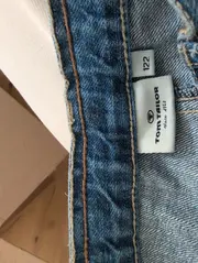 Vorschaubild 4 von Kinder Jeans Regular Fit Blau Baumwolle Gr. 122
