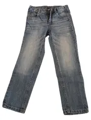 Vorschaubild 1 von Kinder Jeans Regular Fit Blau Baumwolle Gr. 122