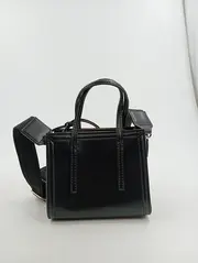 Vorschaubild 2 von Damen Henkeltasche Schwarz mit Schultergurt Elegant