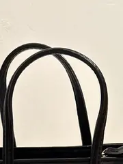 Vorschaubild 3 von Damen Henkeltasche Schwarz mit Schultergurt Elegant
