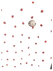 Vorschaubild 2 von Damen Pullover Sweatshirt Gr. L Grau Marienkäfer Muster