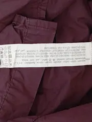 Vorschaubild 4 von Damen Blusenkleid XS 34 Lila Baumwolle Hemdblusenkleid Casual
