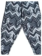Vorschaubild 3 von Damen Leggings 3/4 Hose Zickzack Muster Gr. 30x32 Sport