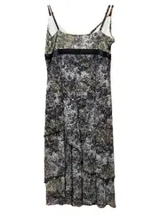 Vorschaubild 2 von Collection Damen Trägerkleid Spitze Floral Gr. M Beige Festlich