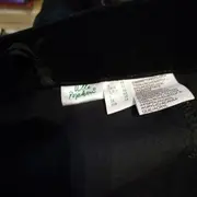 Vorschaubild 2 von Damen Anzughose Schwarz Elegant Satin-Details Gr. 44