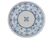 Vorschaubild 1 von Schwarzenbach Unterteller Strohblume Blau Weiß Bavaria 15cm Porzellan